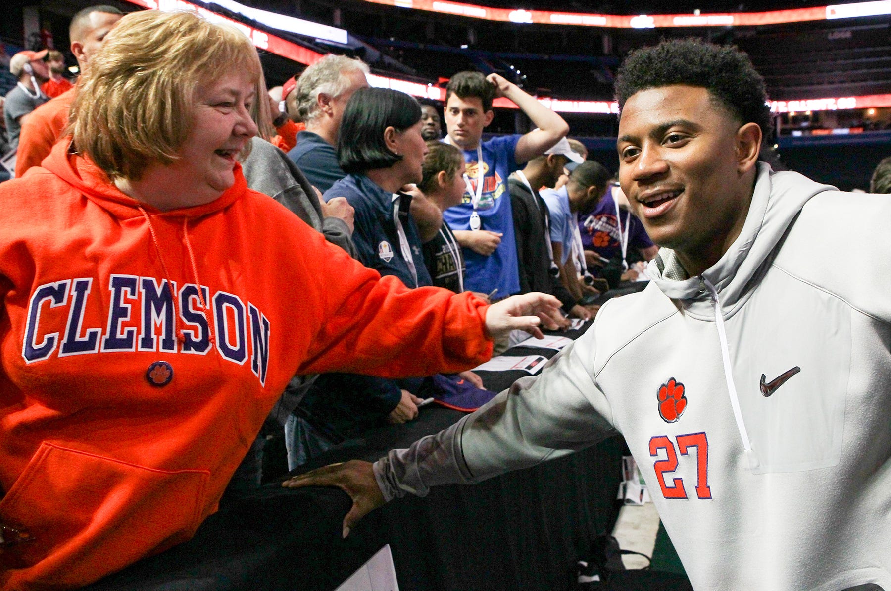 clemson fuller on jersey